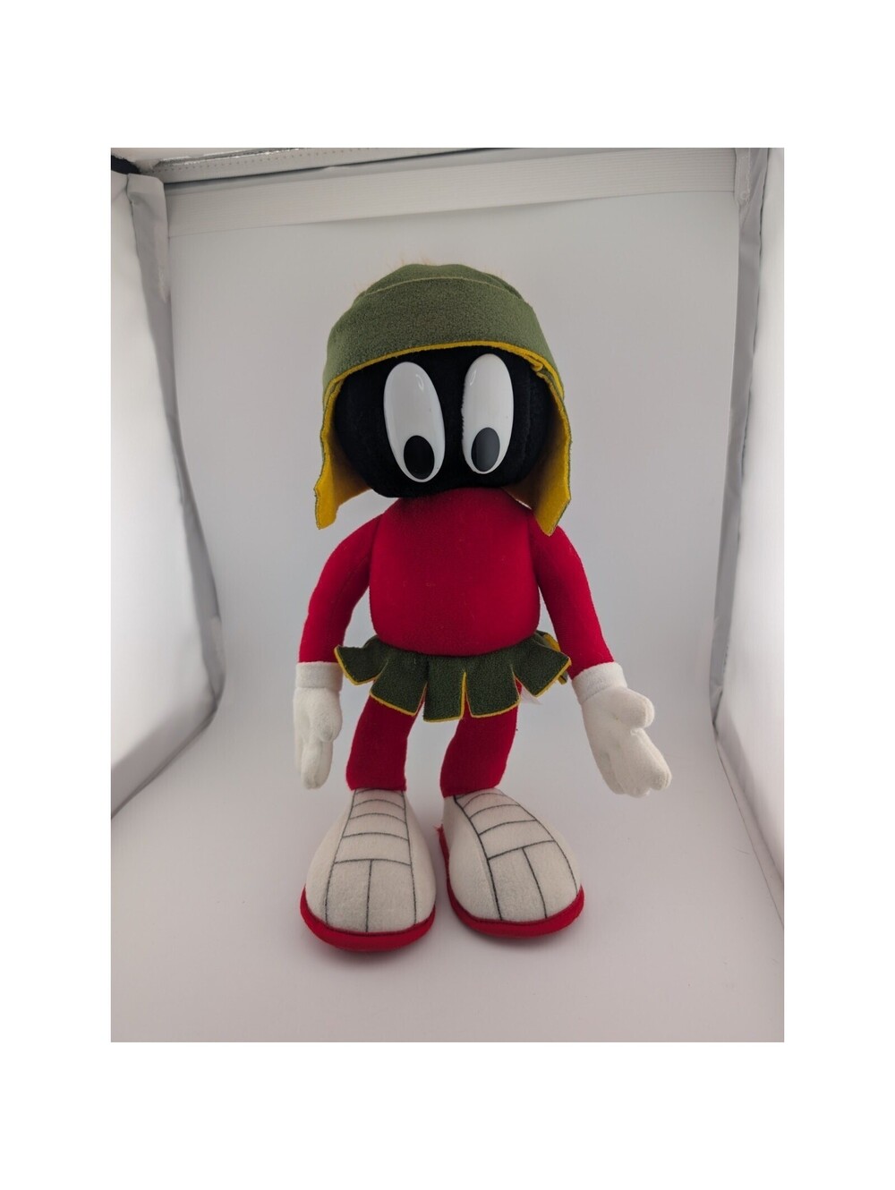 Marvin The Martian Bendable Plush Vintage Stuffed Animal 13" Posable